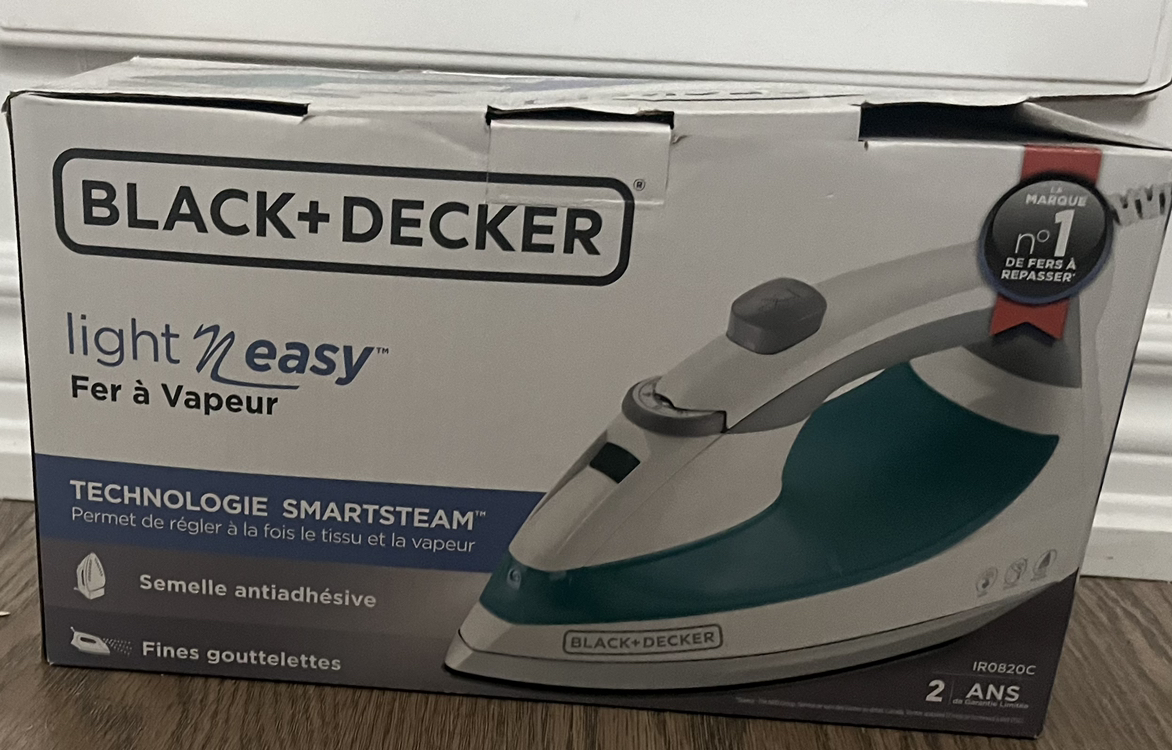 Black + Decker iron