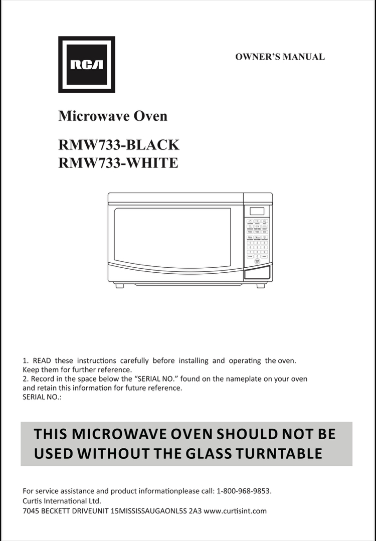 RCA Microwave - photo 4