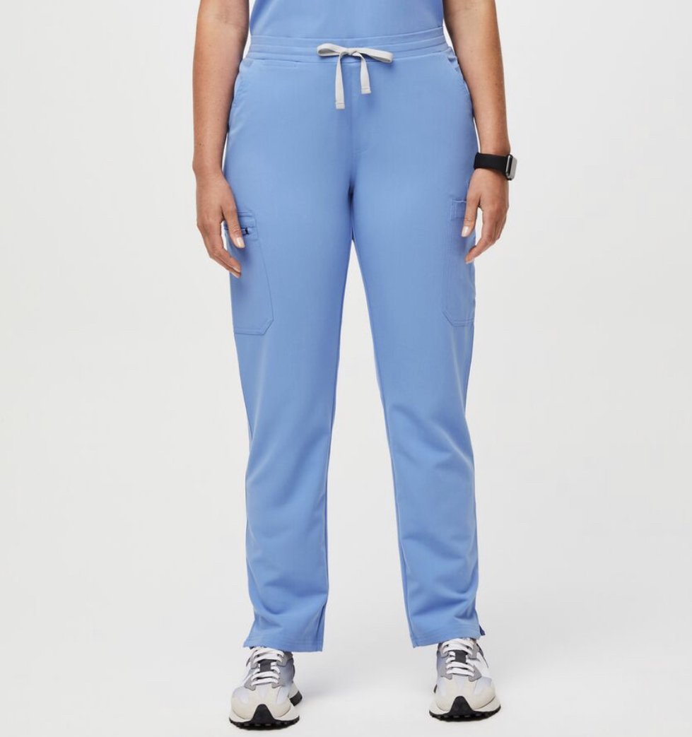 FIGS S Yola Regular Skinny Scrub Pants - Ceil Blue thumbnail