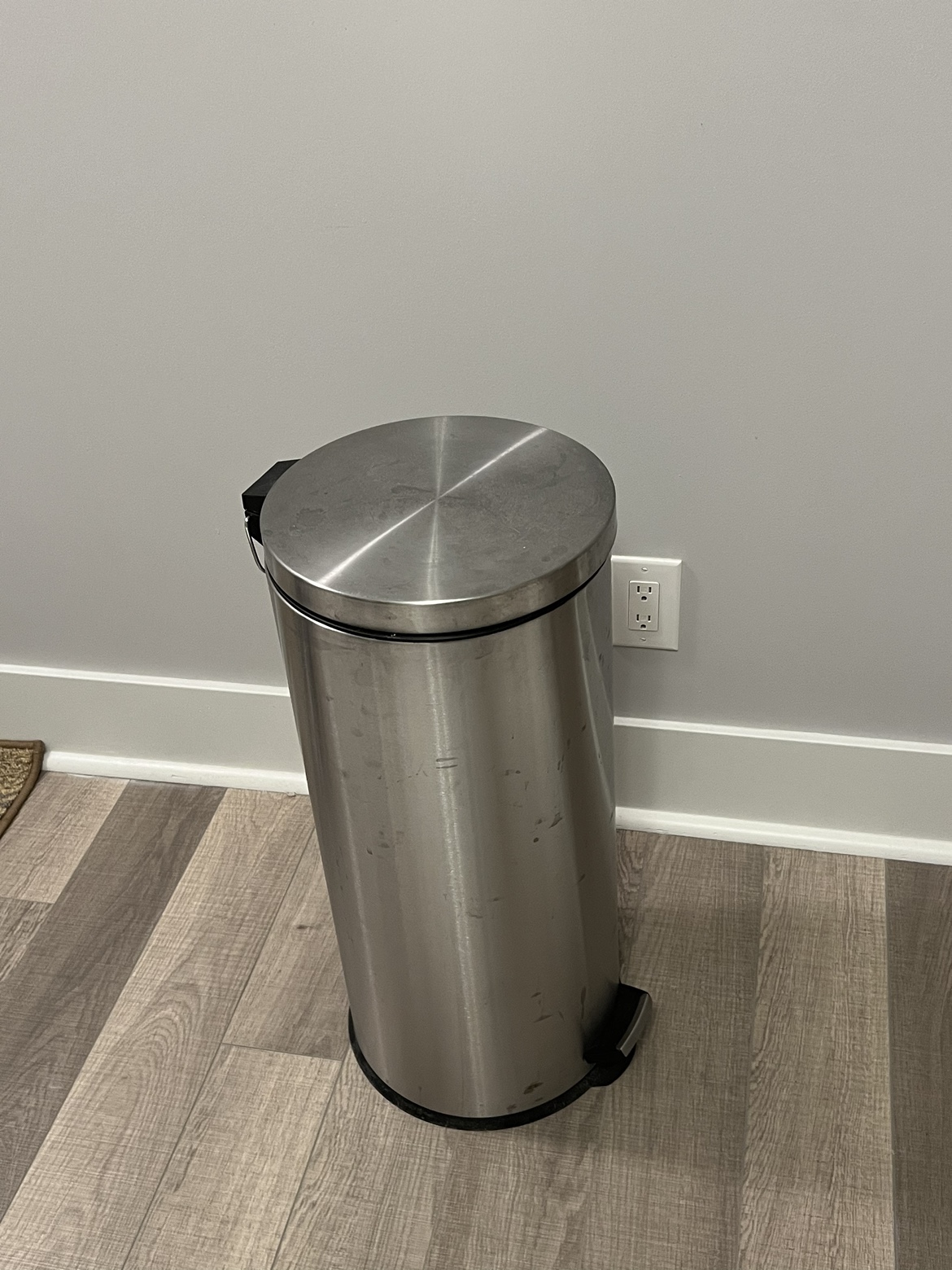 30L aluminum garbage can