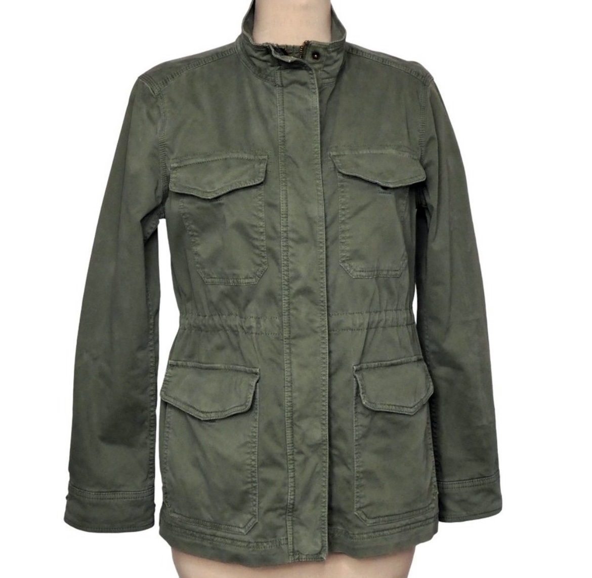 Army Green Military Utility Combat Jacket Size S - photo 2