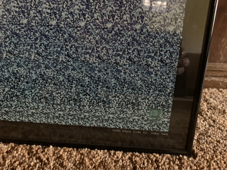 Vintage Framed 3D Hidden Illusion Art -Collectible-2 available image indicator(6)