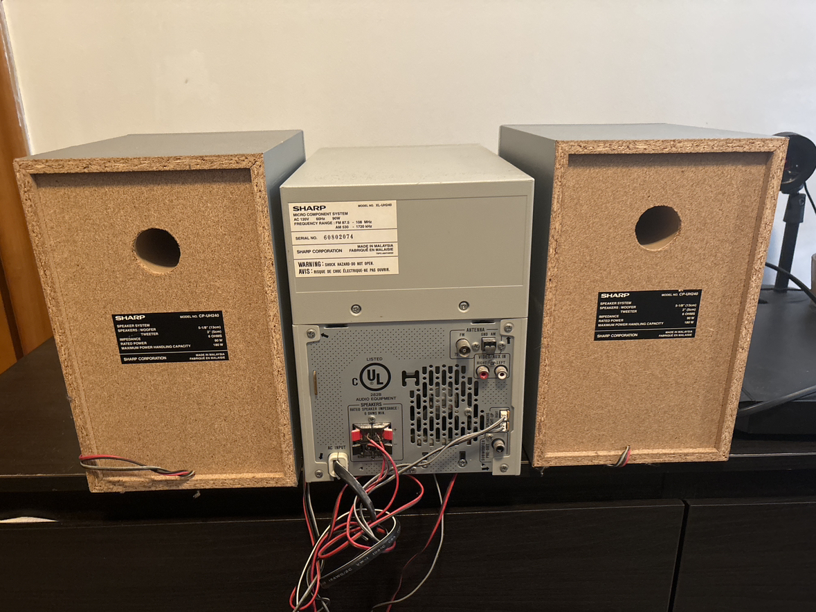 #Freecycle SHARP 5Disk Track Sound Stereo & MP3 image indicator(3)