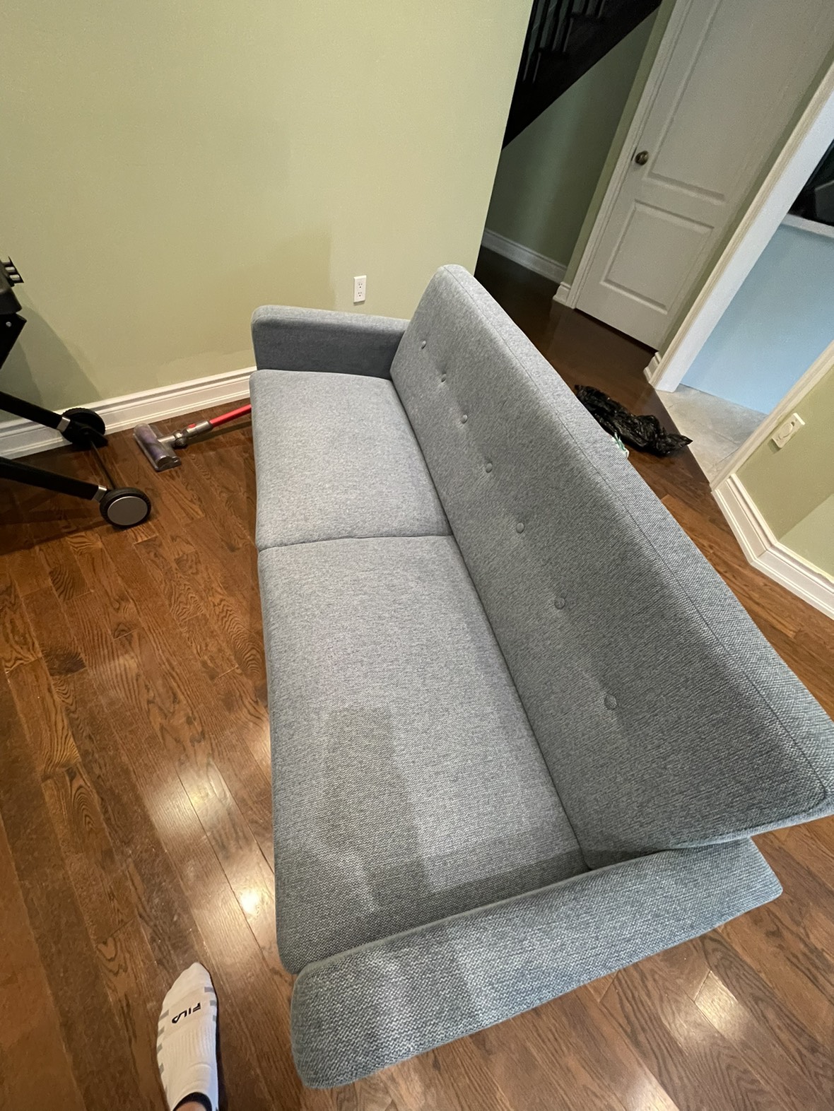 Beautiful sofa in light blue -450 image indicator(6)