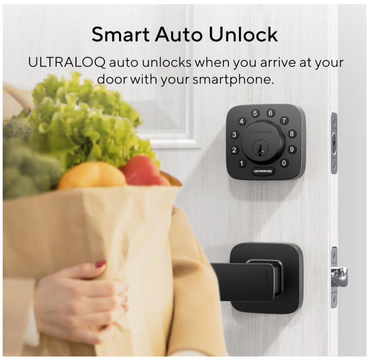 ULTRALOQ  Smart Lock  Front Door Non-Fingerprint Deadbolt Lock - photo 2