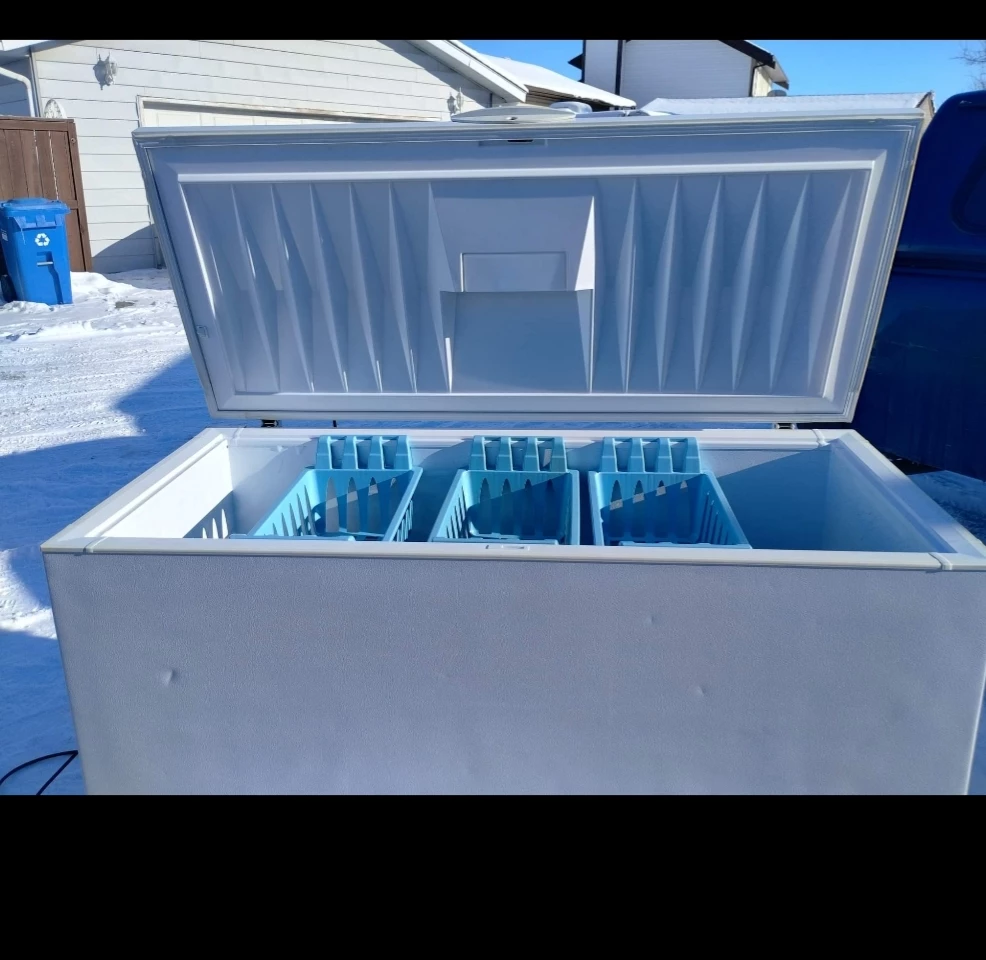 Excellent Extra Large Deep Freezer (63"W x 28D) 22cuft thumbnail