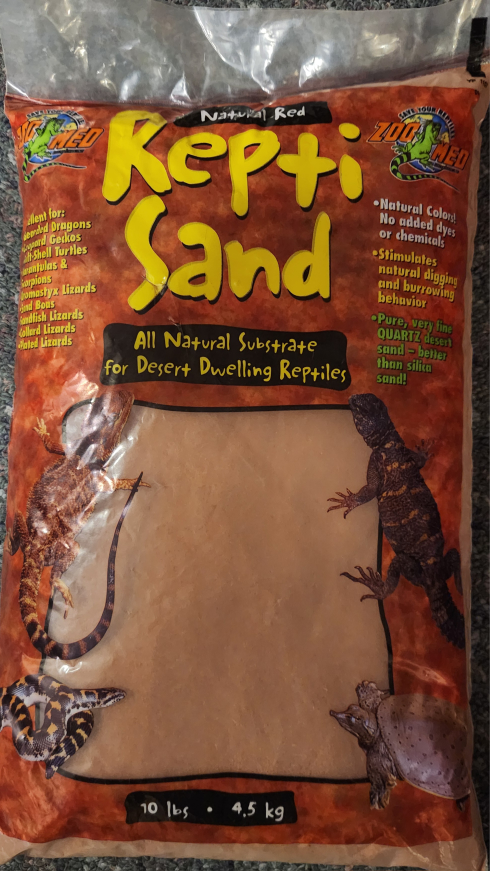 reptile sand