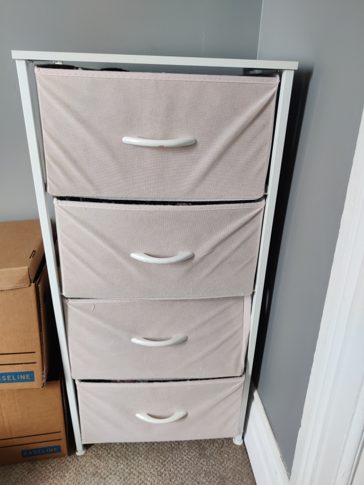 4 drawer shelf