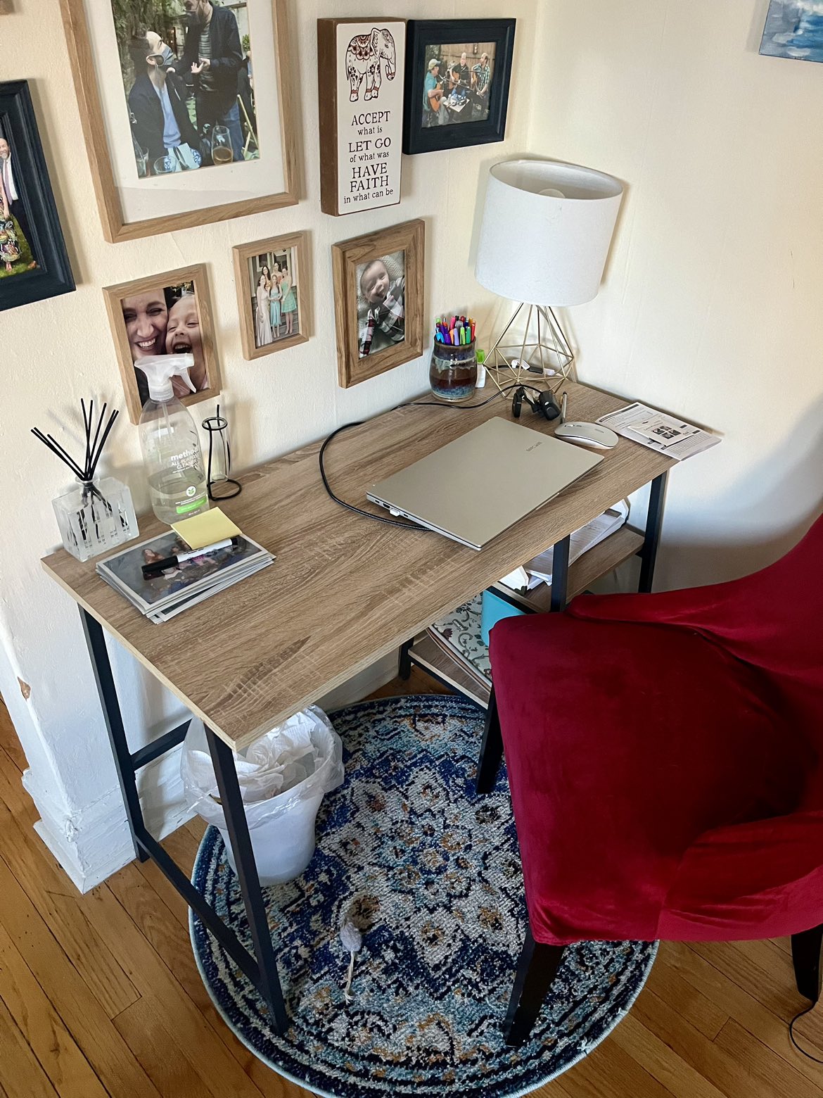 Simple Wood Desk - photo 2