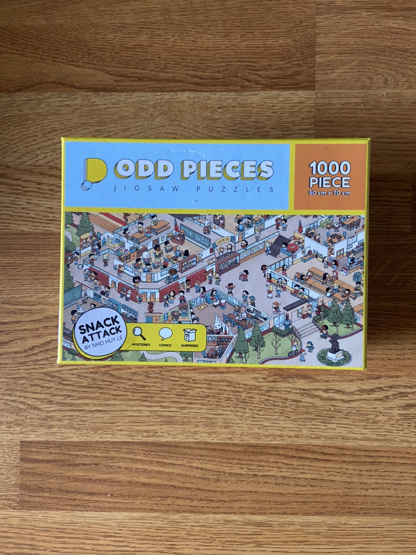 Odd pieces mystery puzzle