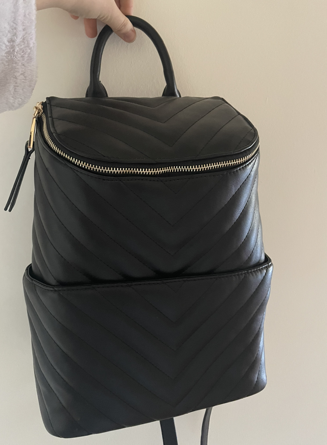 ALDO black backpack (women)