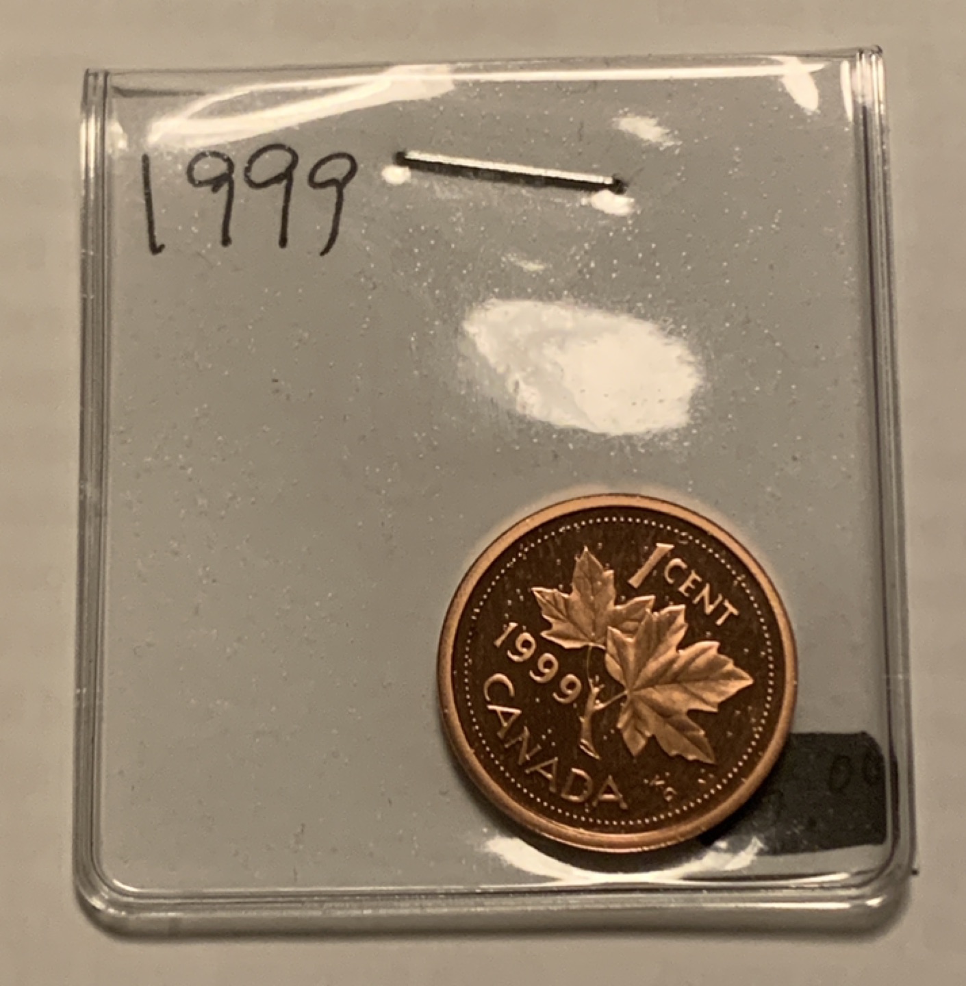 1999 CAMEO GEM MINT Canadian Penny