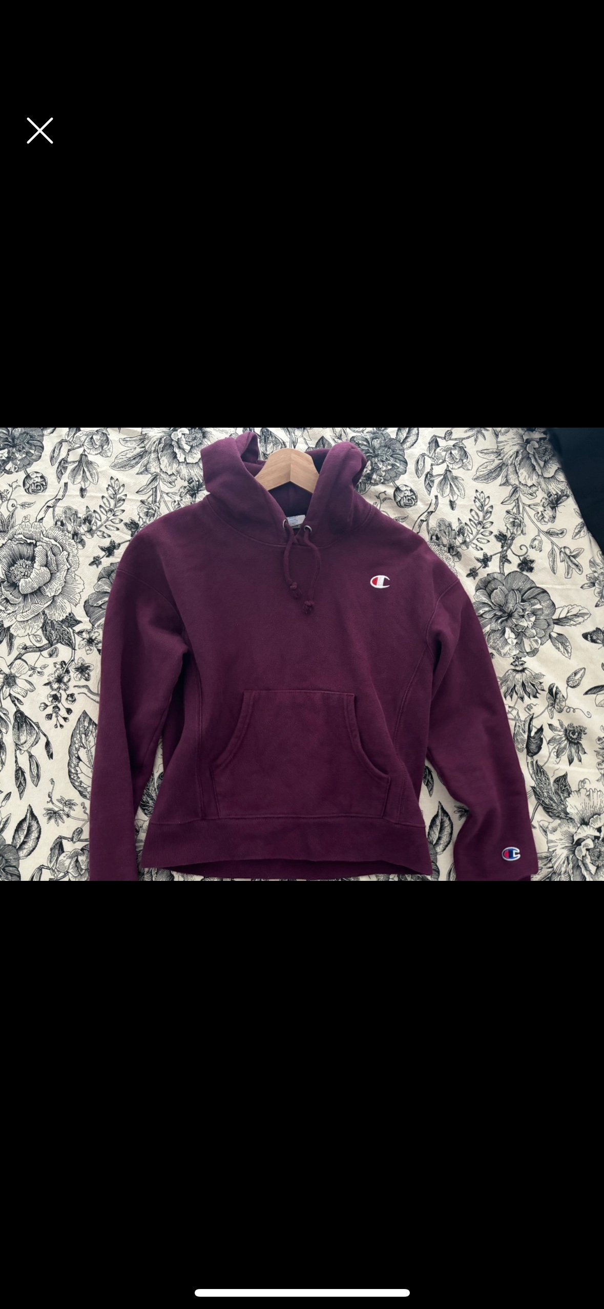 Moving Sale: Champion Cropped Hoodie (Waist Length) XS