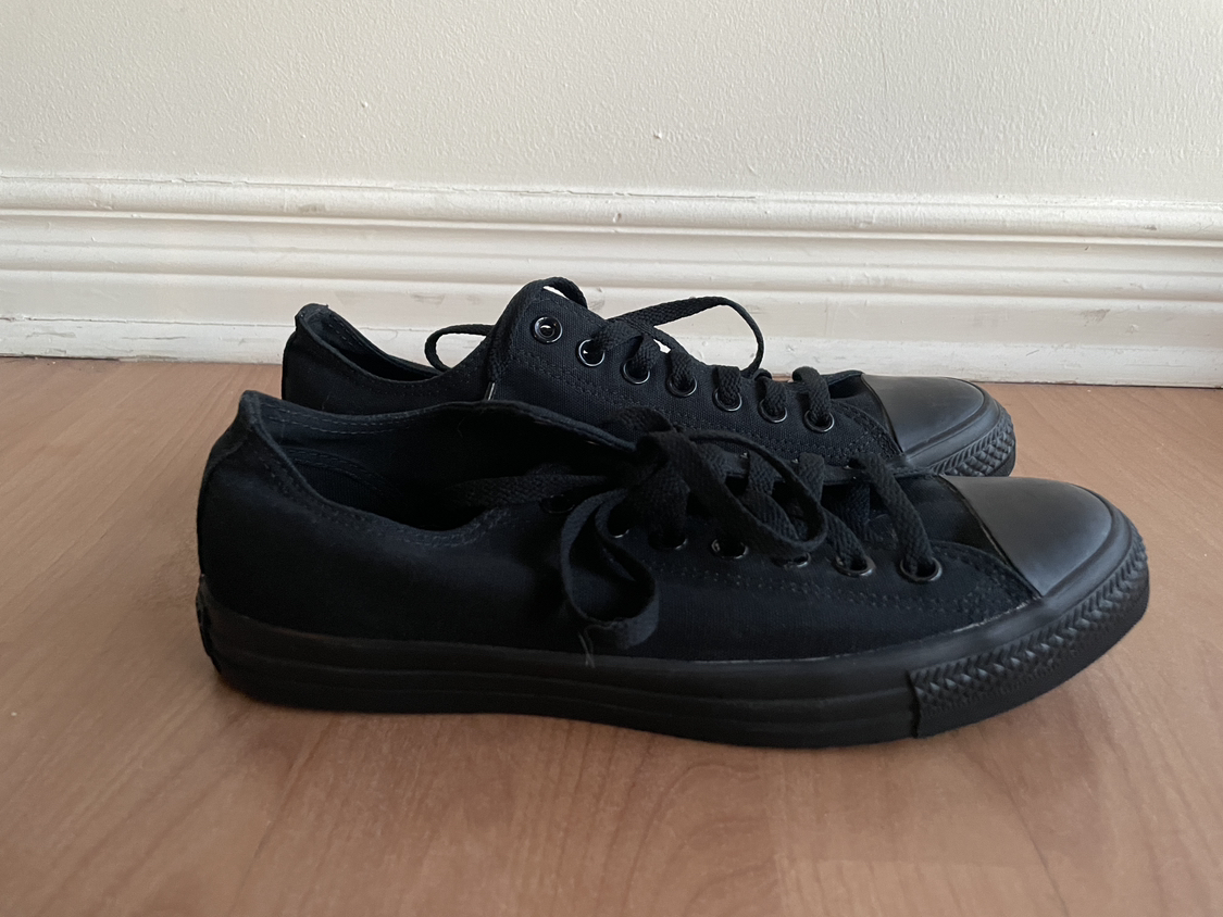 NEW converse sneakers chuck taylor black monochrome image indicator(9)