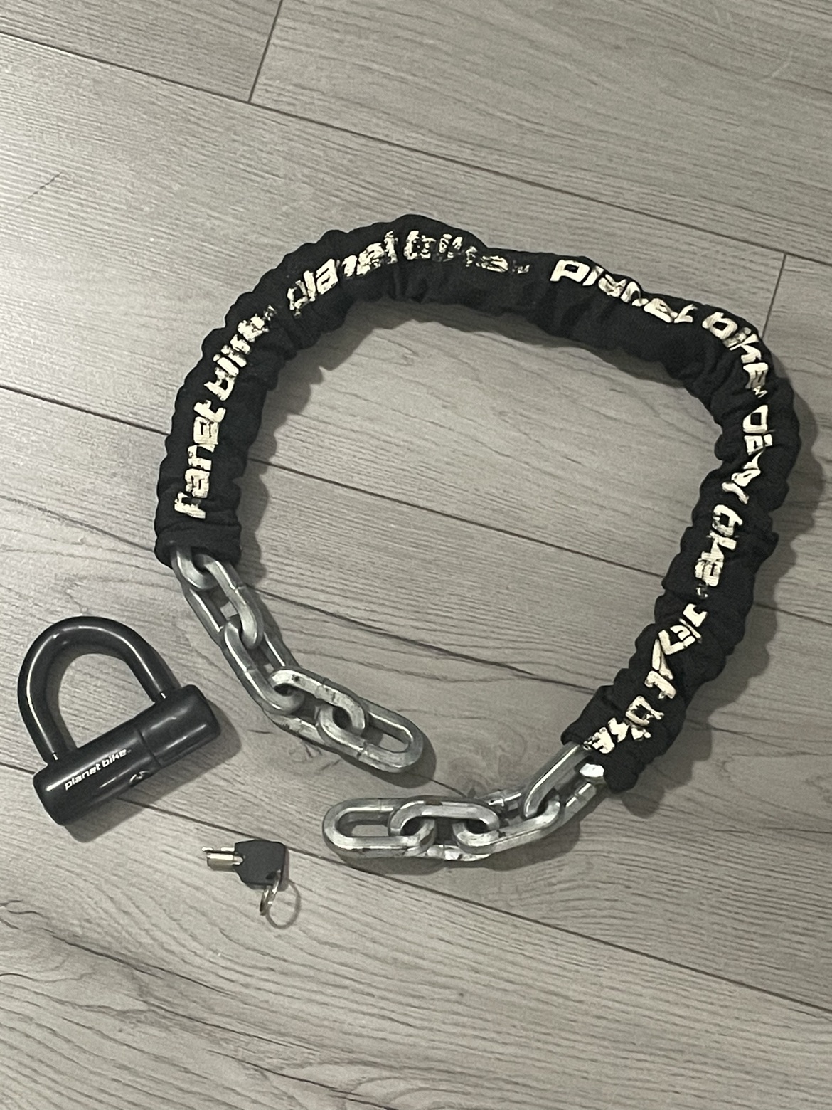 Planet Bike Heavy Duty Chain Lock with U-Lock