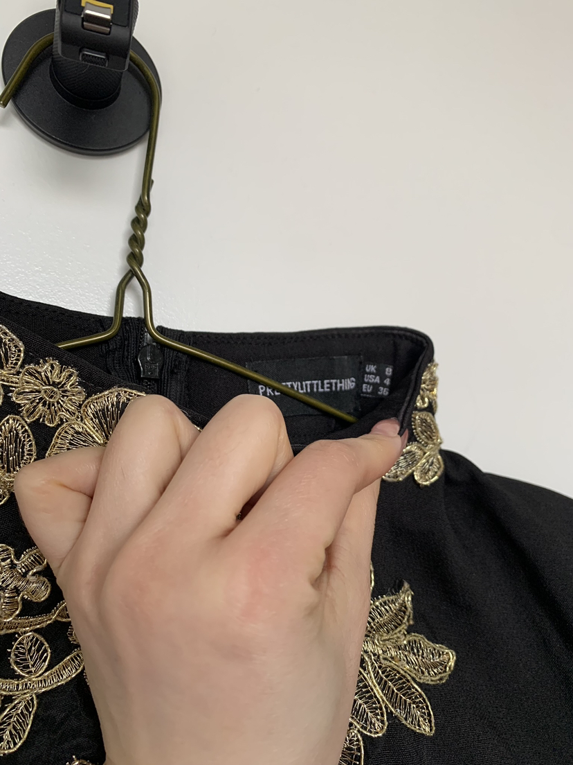 ⚜️PLT Asymmetrical Embroidery Gown🌟 image indicator(5)