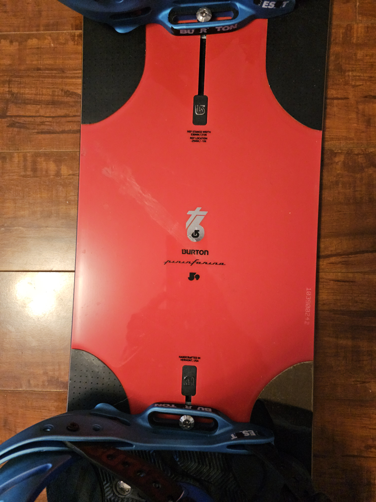 Burton T6 Snowboard 159" w/ Burton Mission Bindings - photo 2