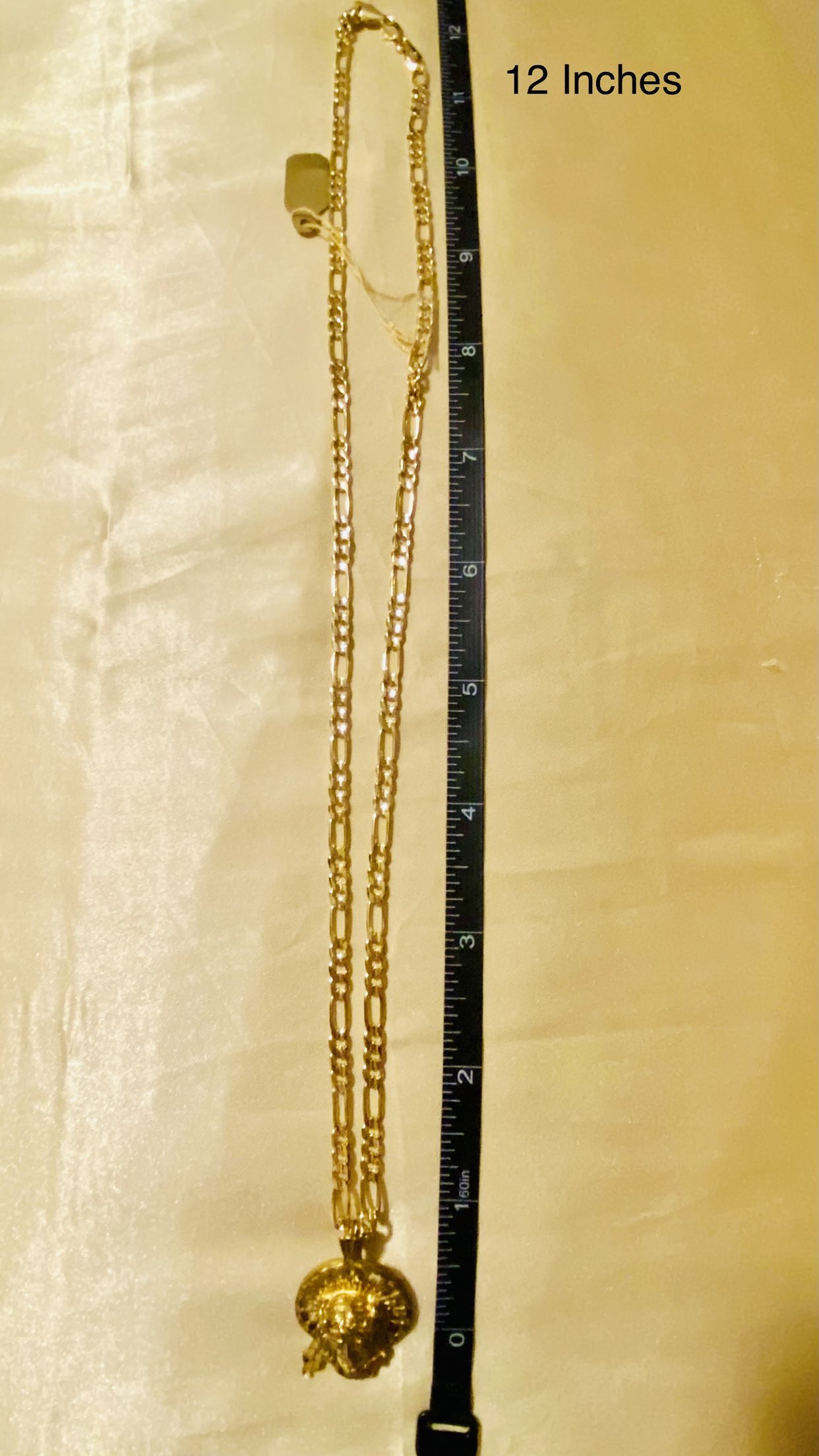 Jesus Necklace 14 K Gold for sale brand new - photo 2