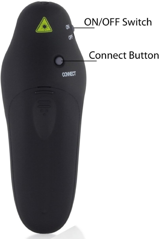 ETOBESY 2.4GHz Wireless Presenter RF Power Point Clicker - photo 4