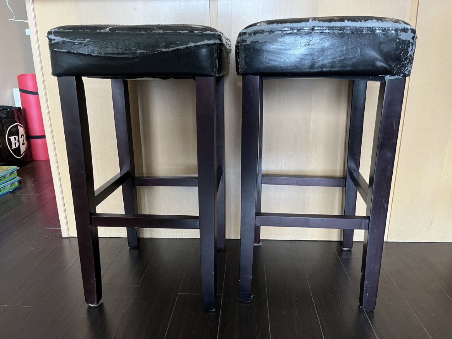 Bar stools x2 thumbnail