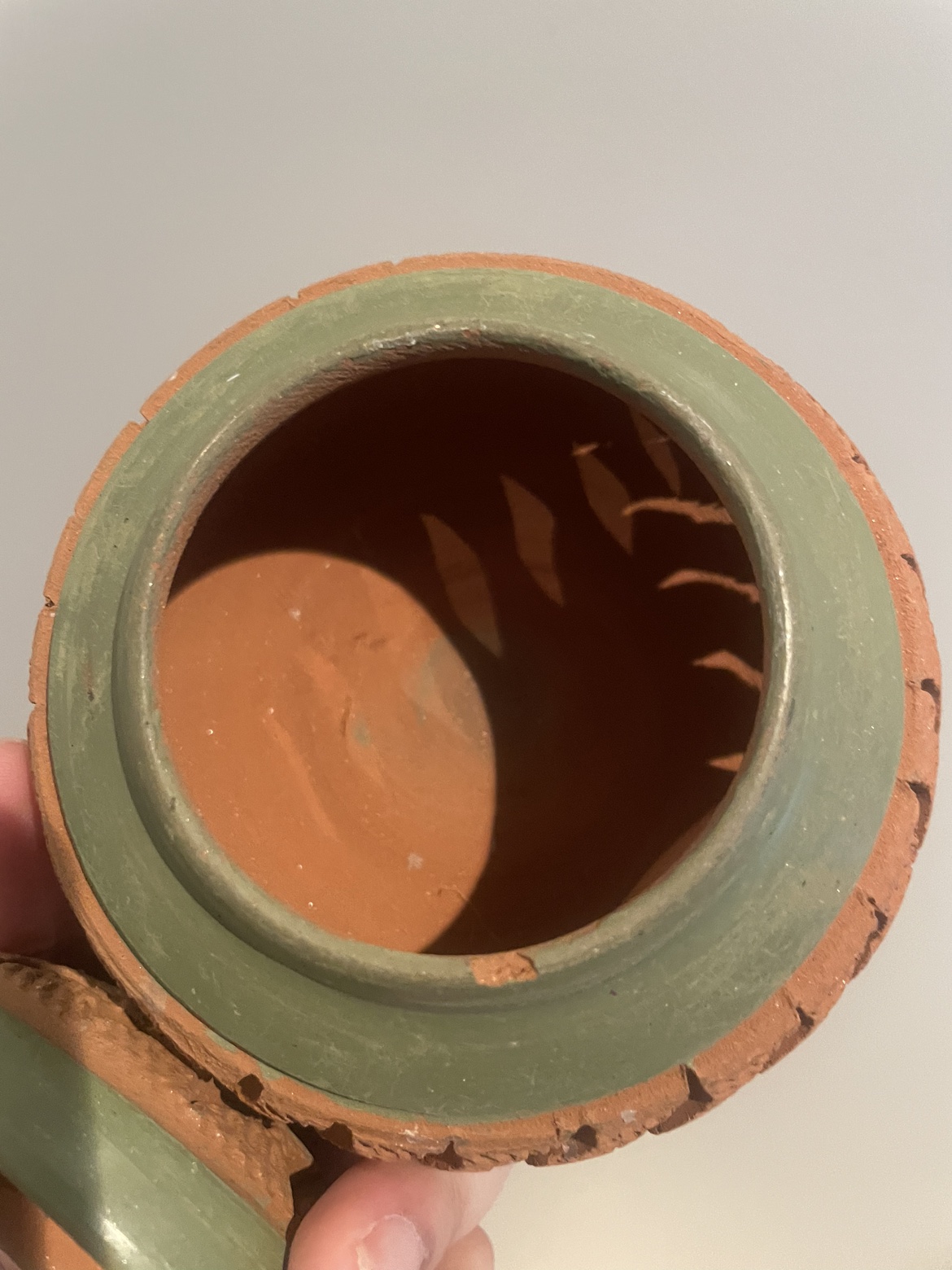 Clay tealight holder - photo 3