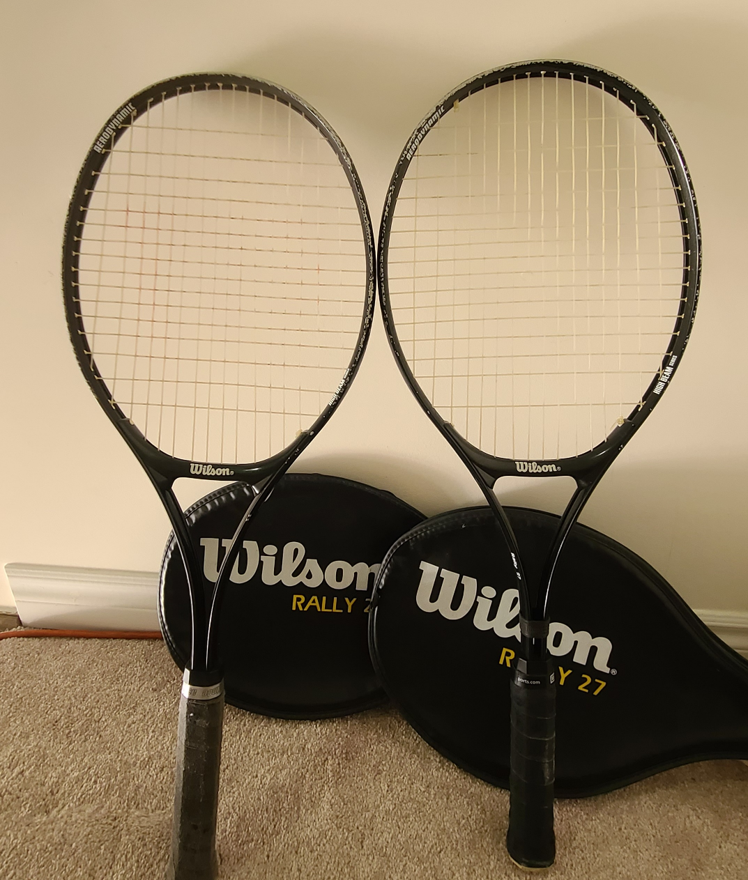 2 WILSON TENNIS RACKETS