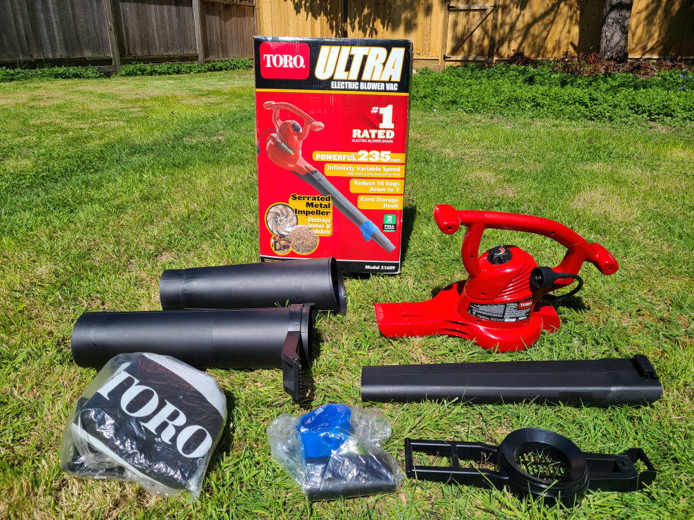 Toro electric blower vac