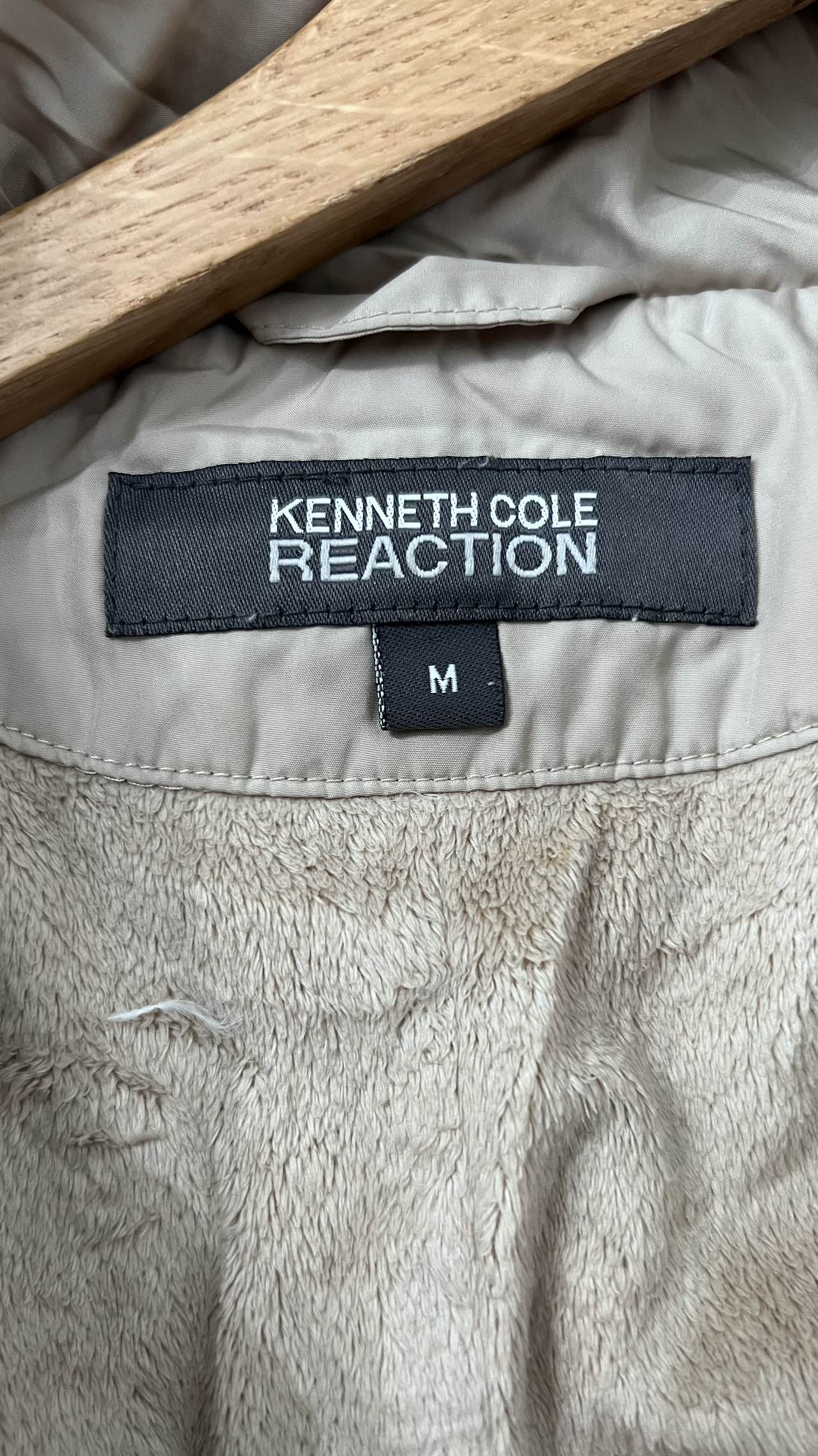 Beige Winter Jacket in Medium #freecycle image indicator(3)