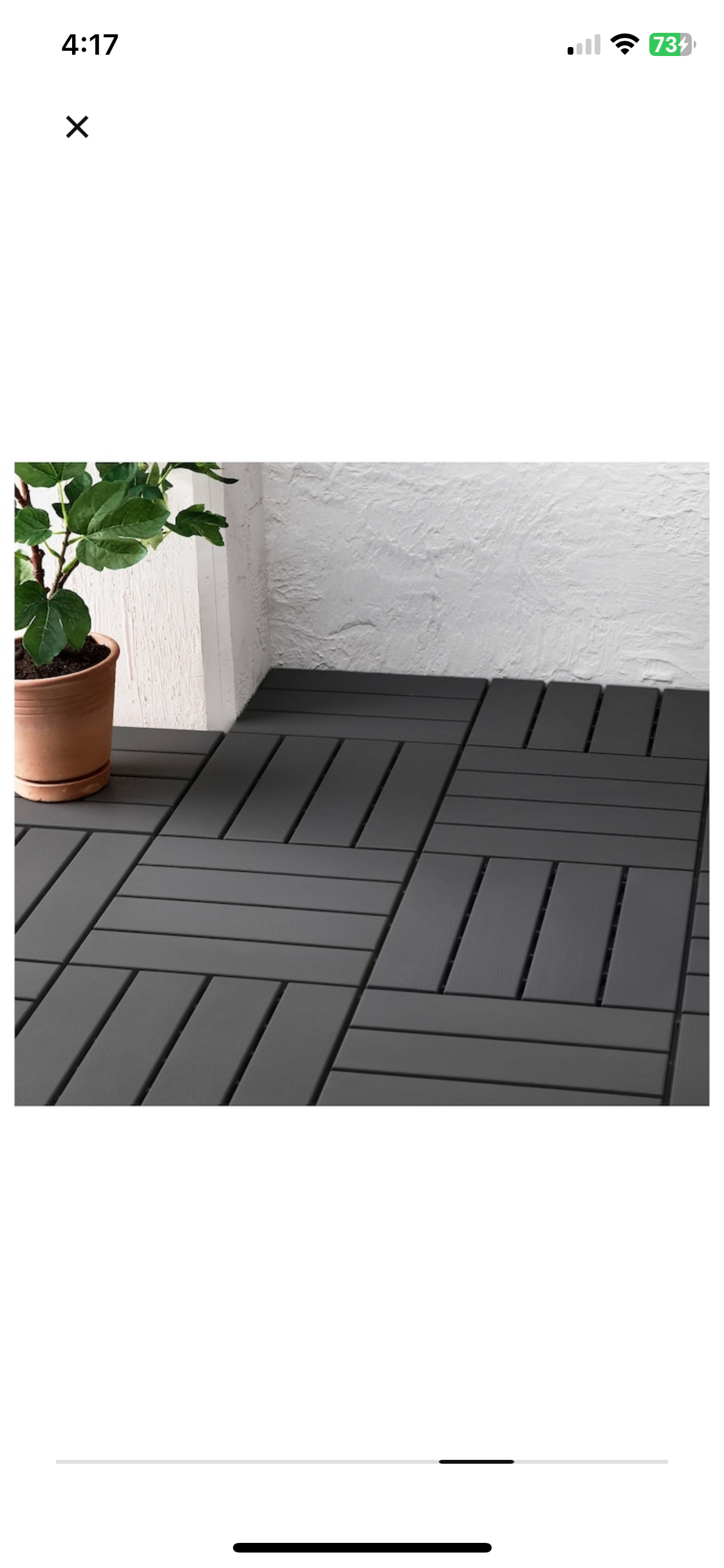 Ikea Runnen outdoor tiles 🥕 - photo 3
