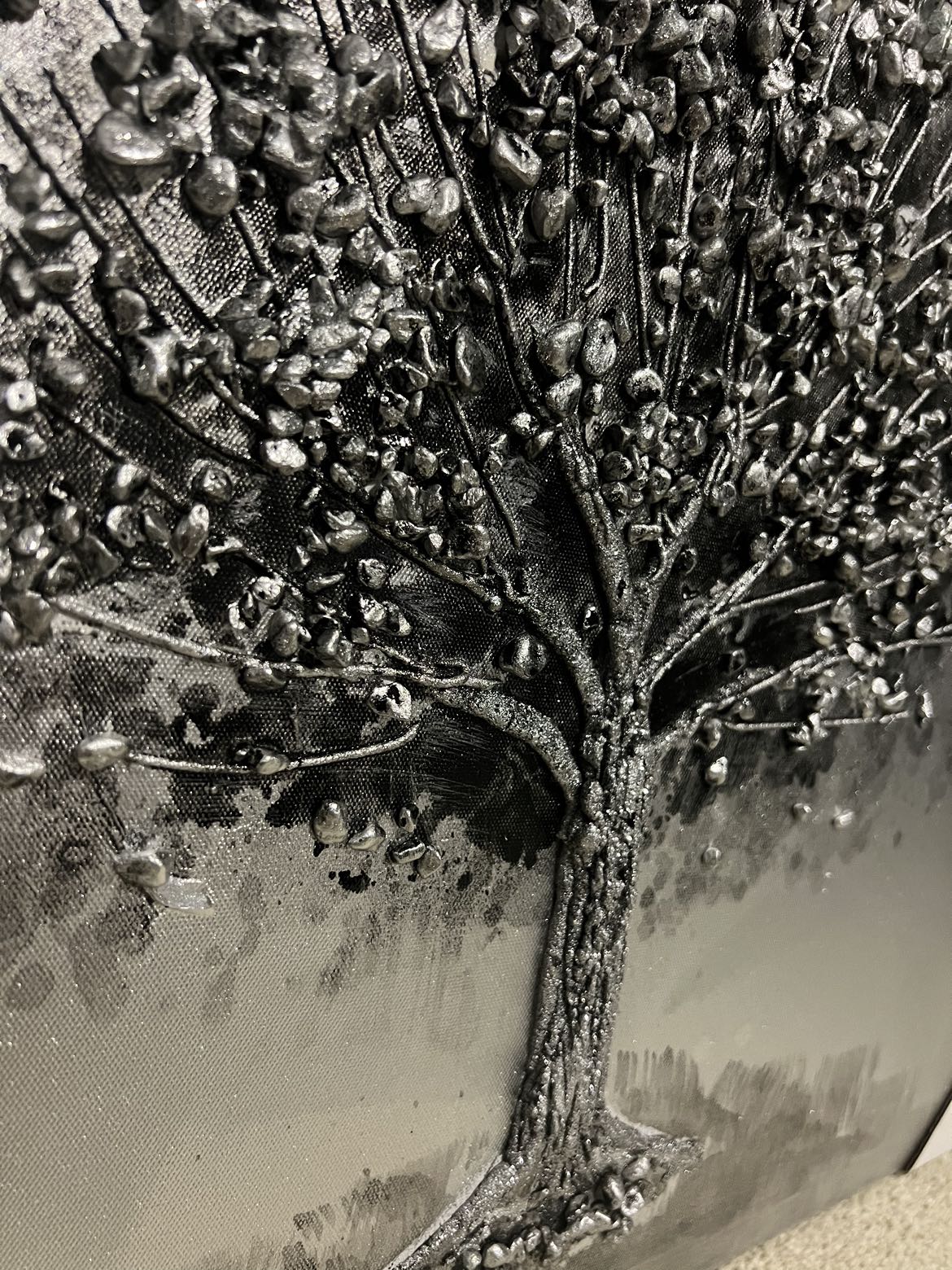 3D tree painting on canvas - Brand New image indicator(4)