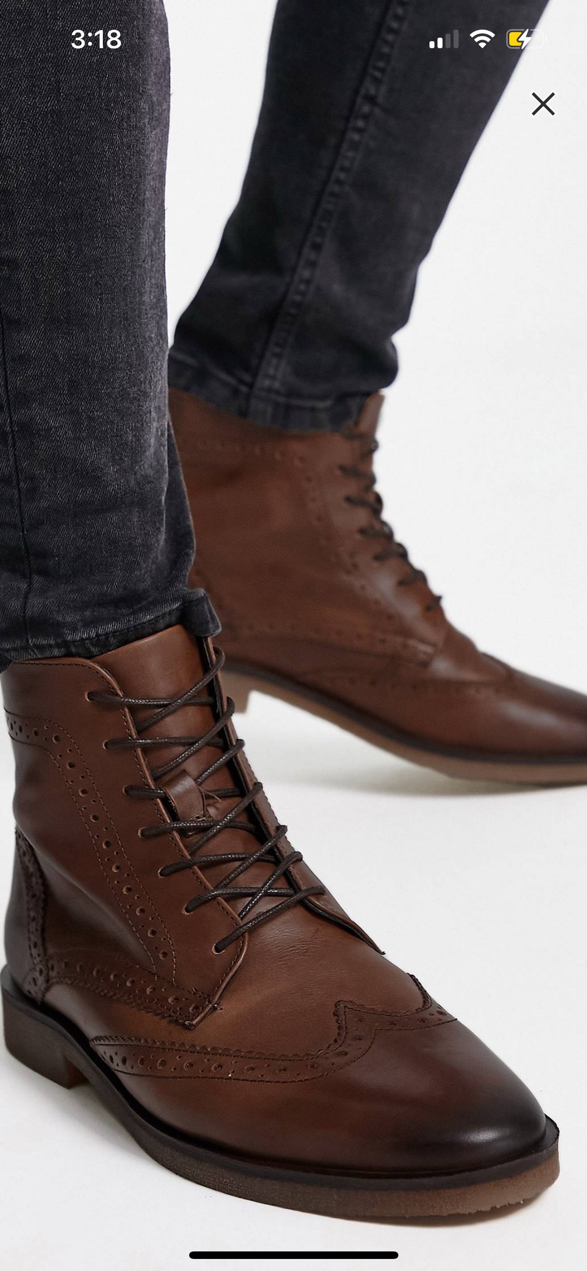Brogue Leather Boots - photo 4