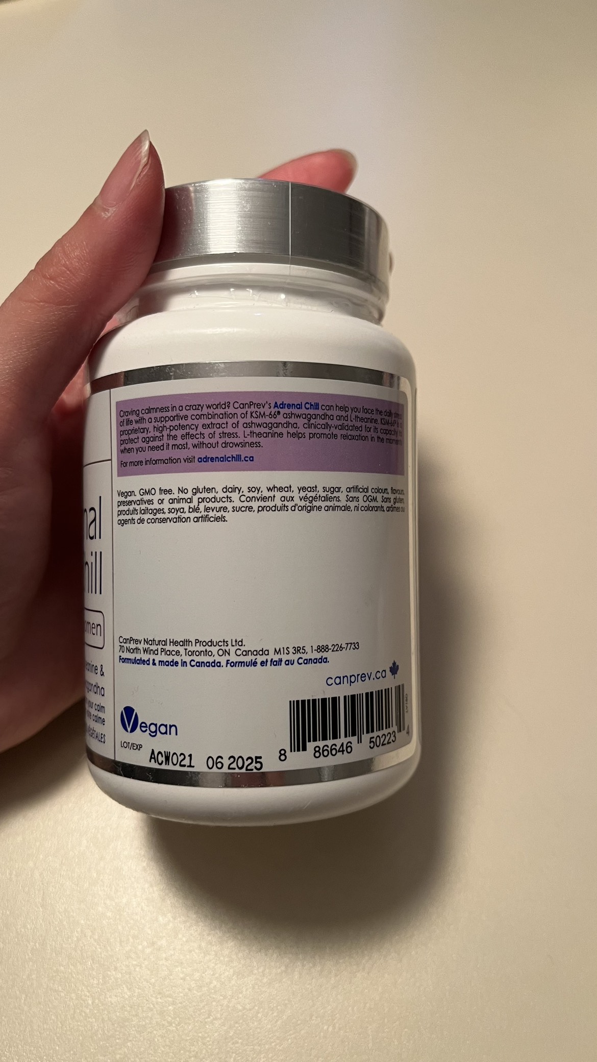 Can Prev Adrenal Chill 90caps - photo 2