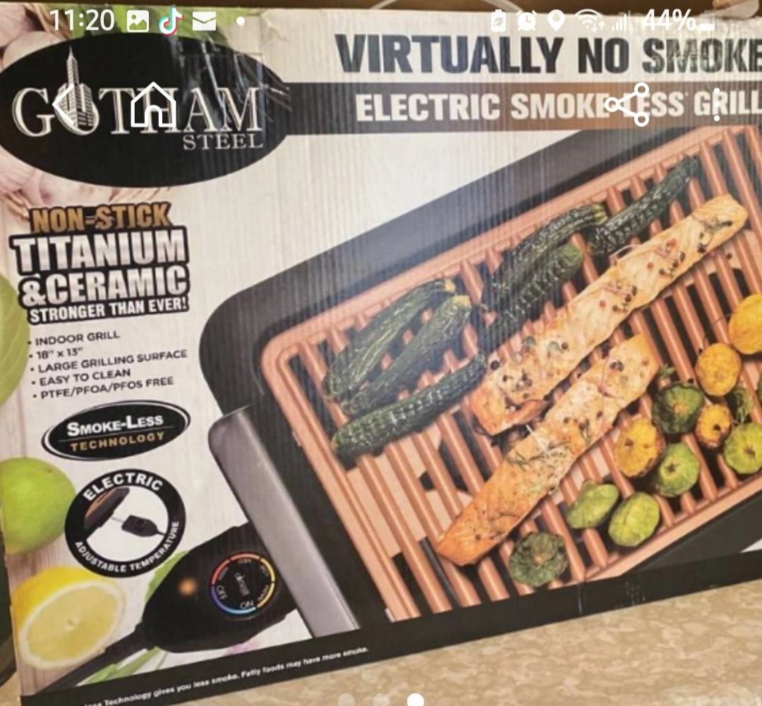 Indoor Smokeless Grill image indicator(3)