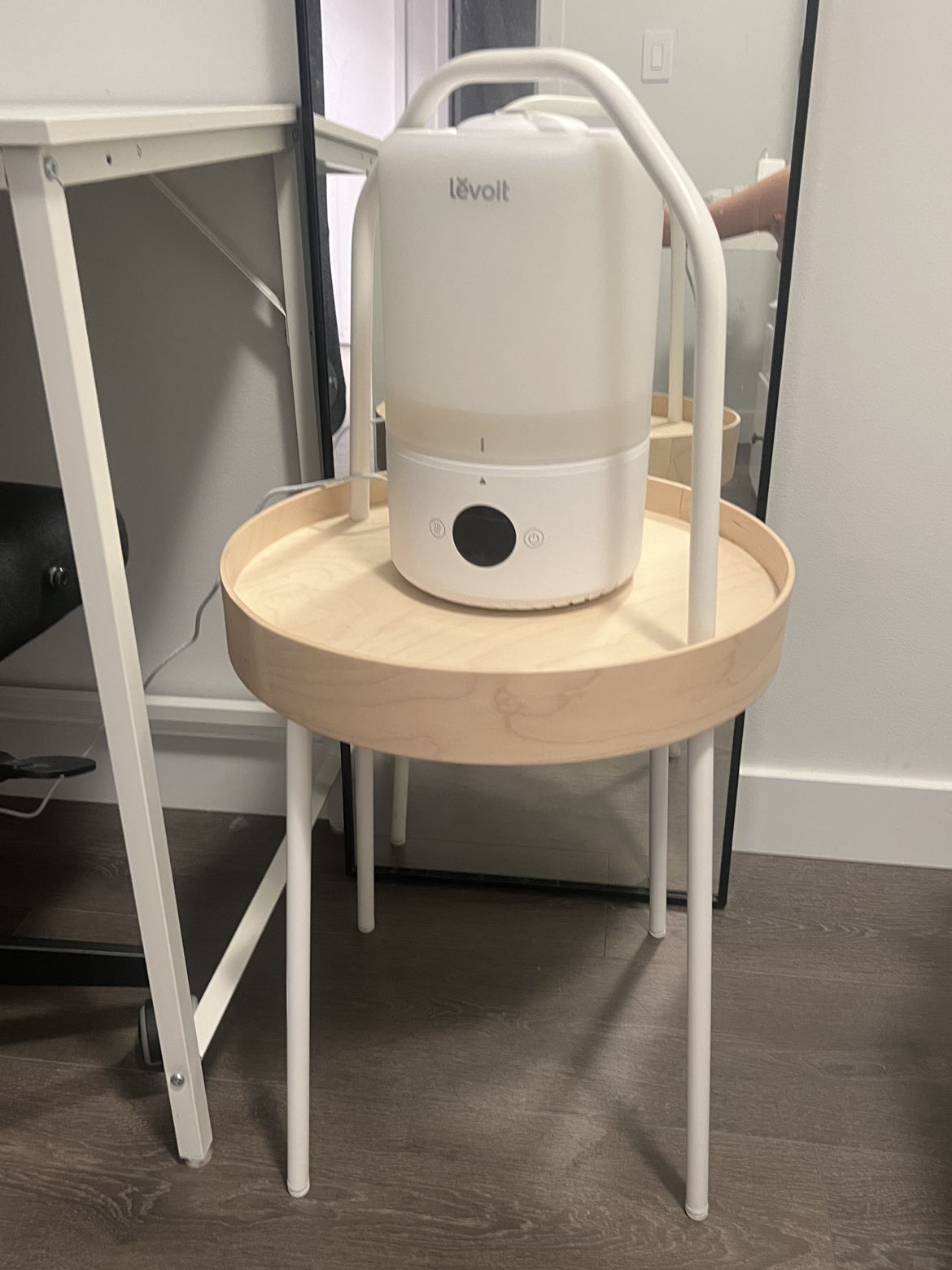 Pretty IKEA Bed Nightstand / Shelf