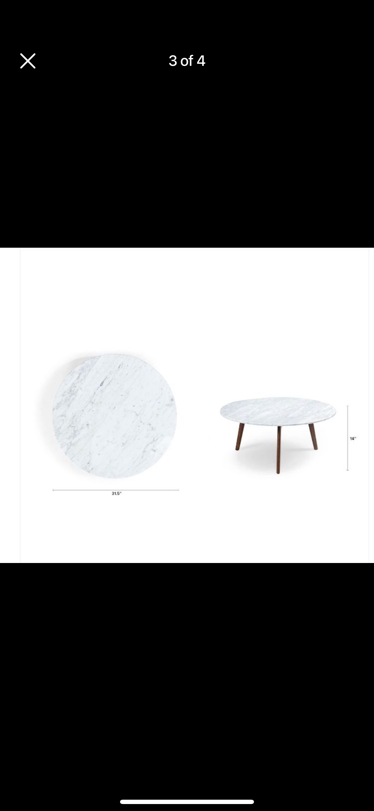 Article Mara Walnut Coffee Table - photo 5