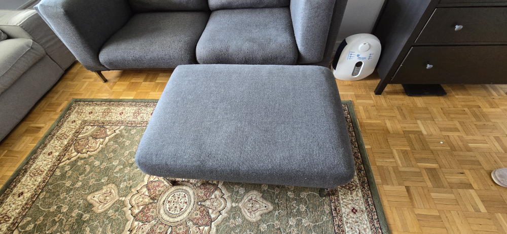 IKEA Sofa and Ottoman - photo 2