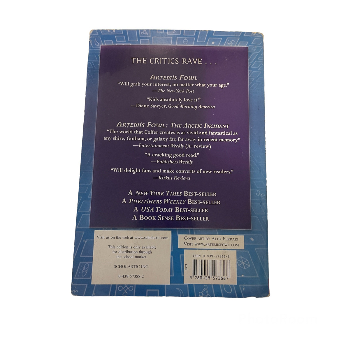 Artemis Fowl: The Eternity Code Softcover Book image indicator(2)