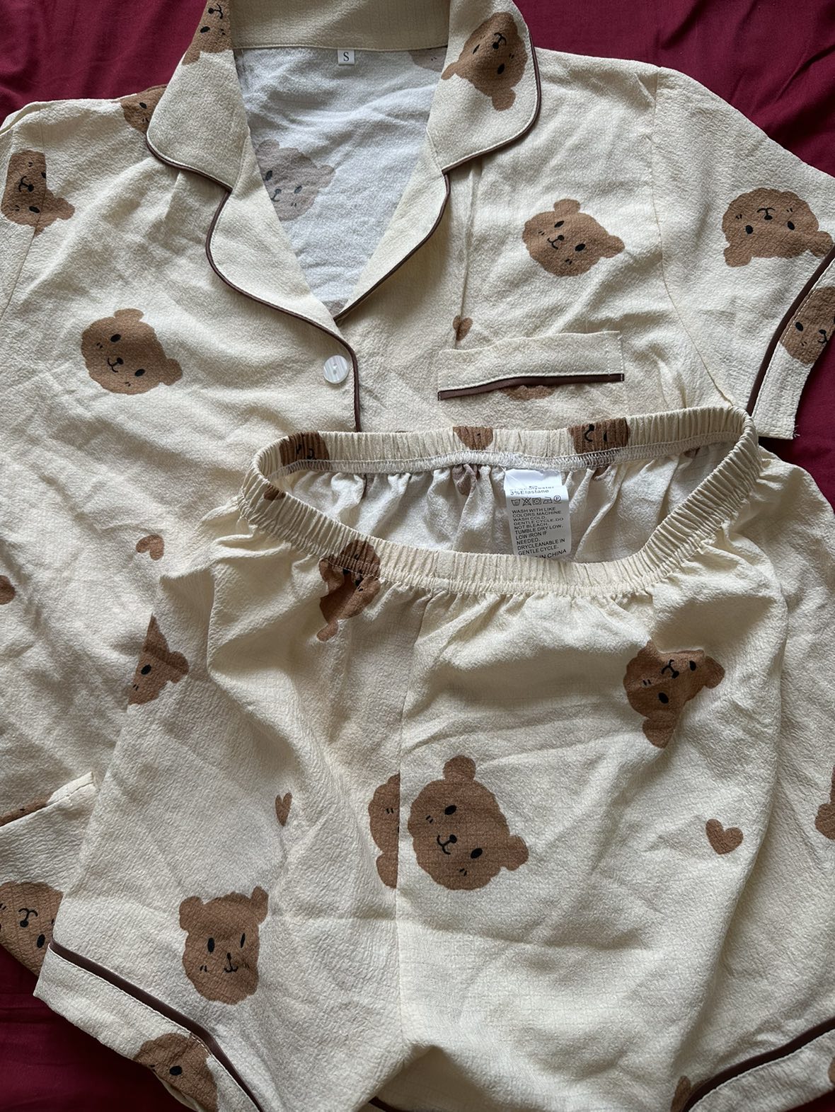 Short sleeve pajama set - photo 2