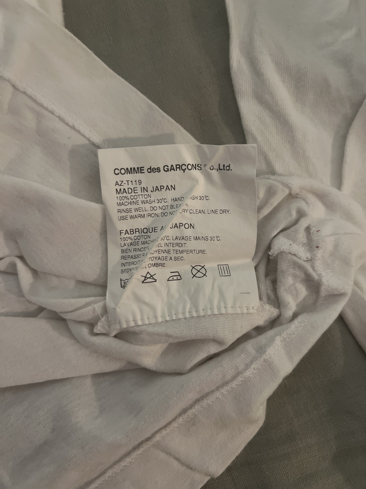 Comme Des Garçons Long Sleeve - small - photo 3