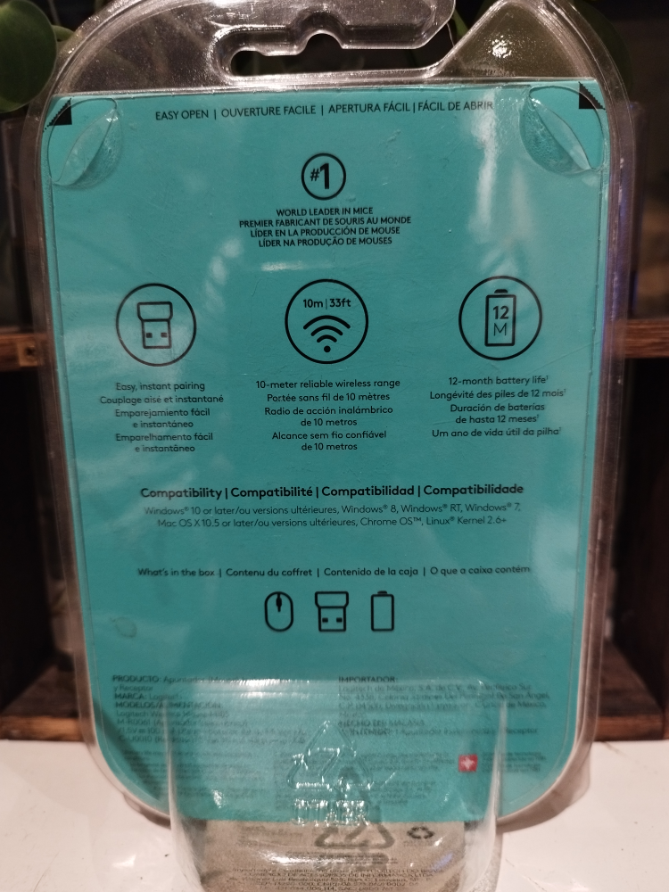 Logitech wireless confort mouse M185 image indicator(2)