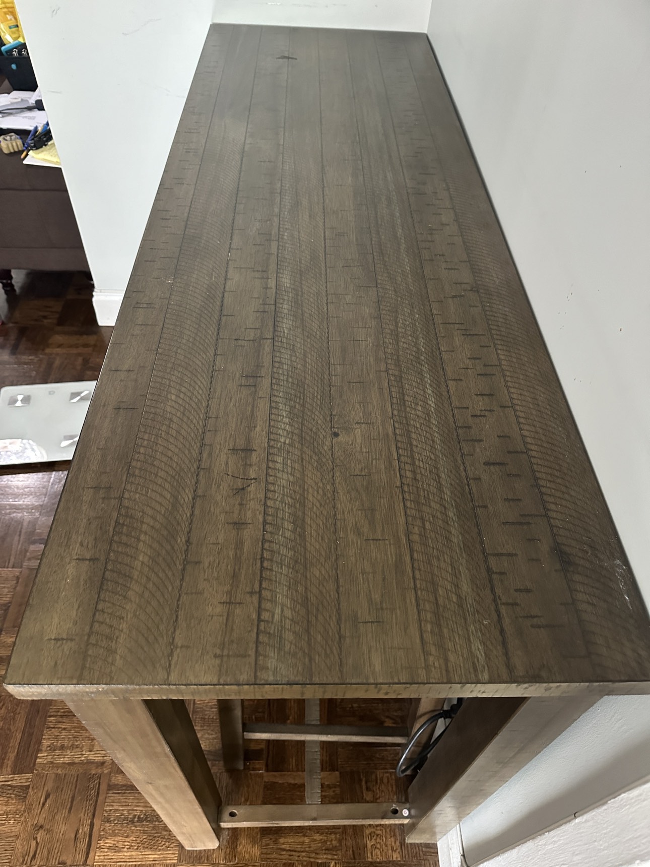 Table with three stools - photo 2