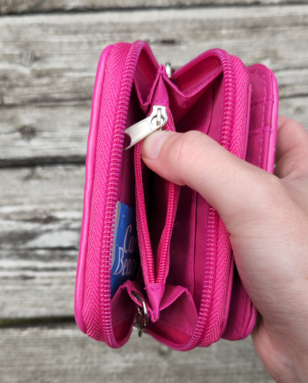 NWT VINTAGE Care Bears Denim Jean Wallet RARE 2004 image indicator(4)