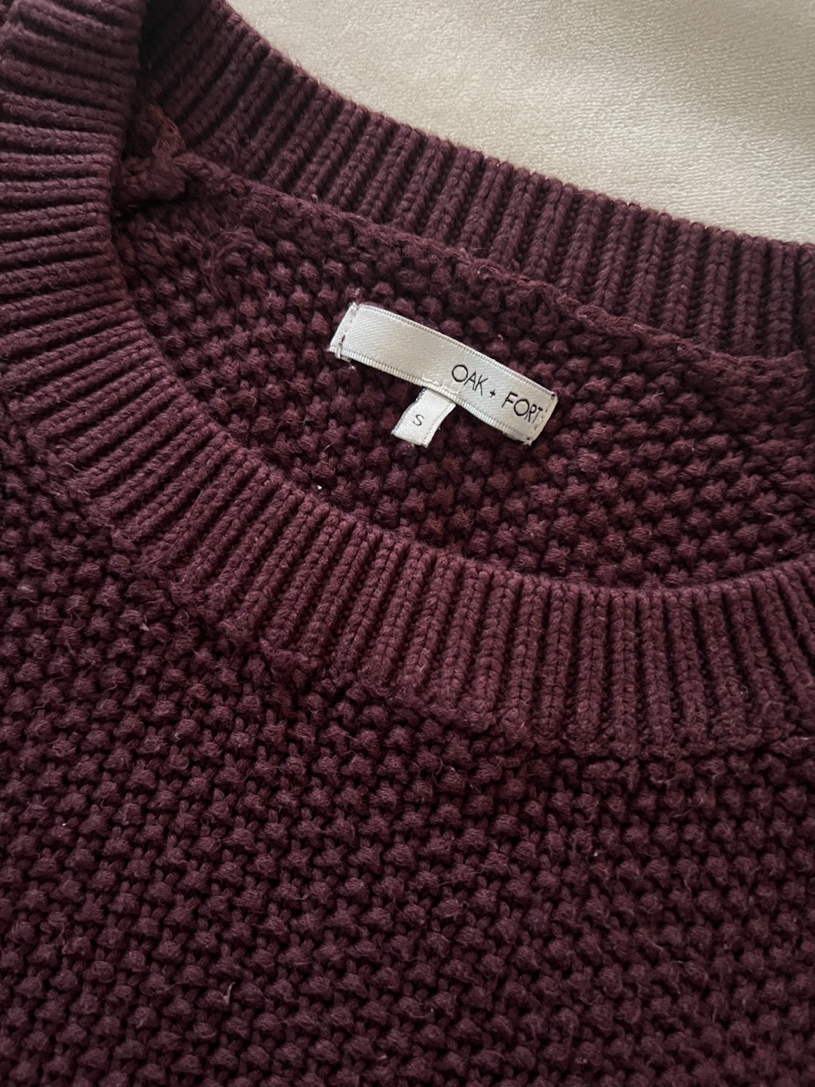 Oak + Fort Knit Sweater