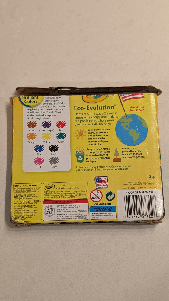 #freecycle Crayola Markers, 10 count image indicator(2)