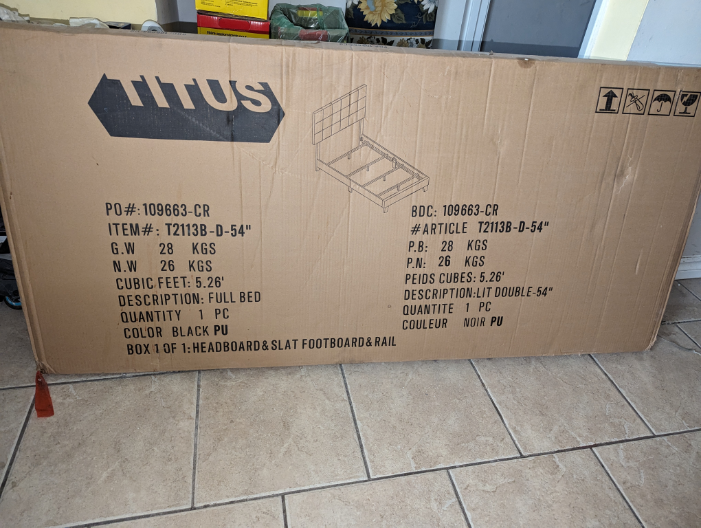 Titus Full Bed Frame - photo 4