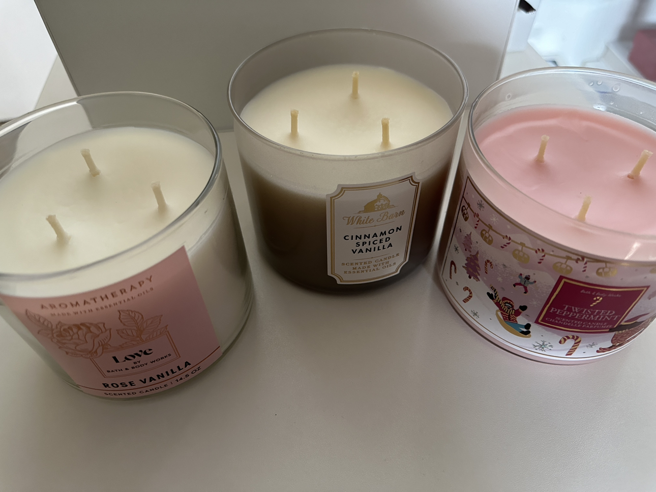 $10 EACH BATH & BODY WORKS CANDLES (original value $24.50)