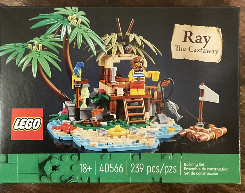 LEGO 40566 Ray The Castaway- Brand New - RETIRED image indicator(2)