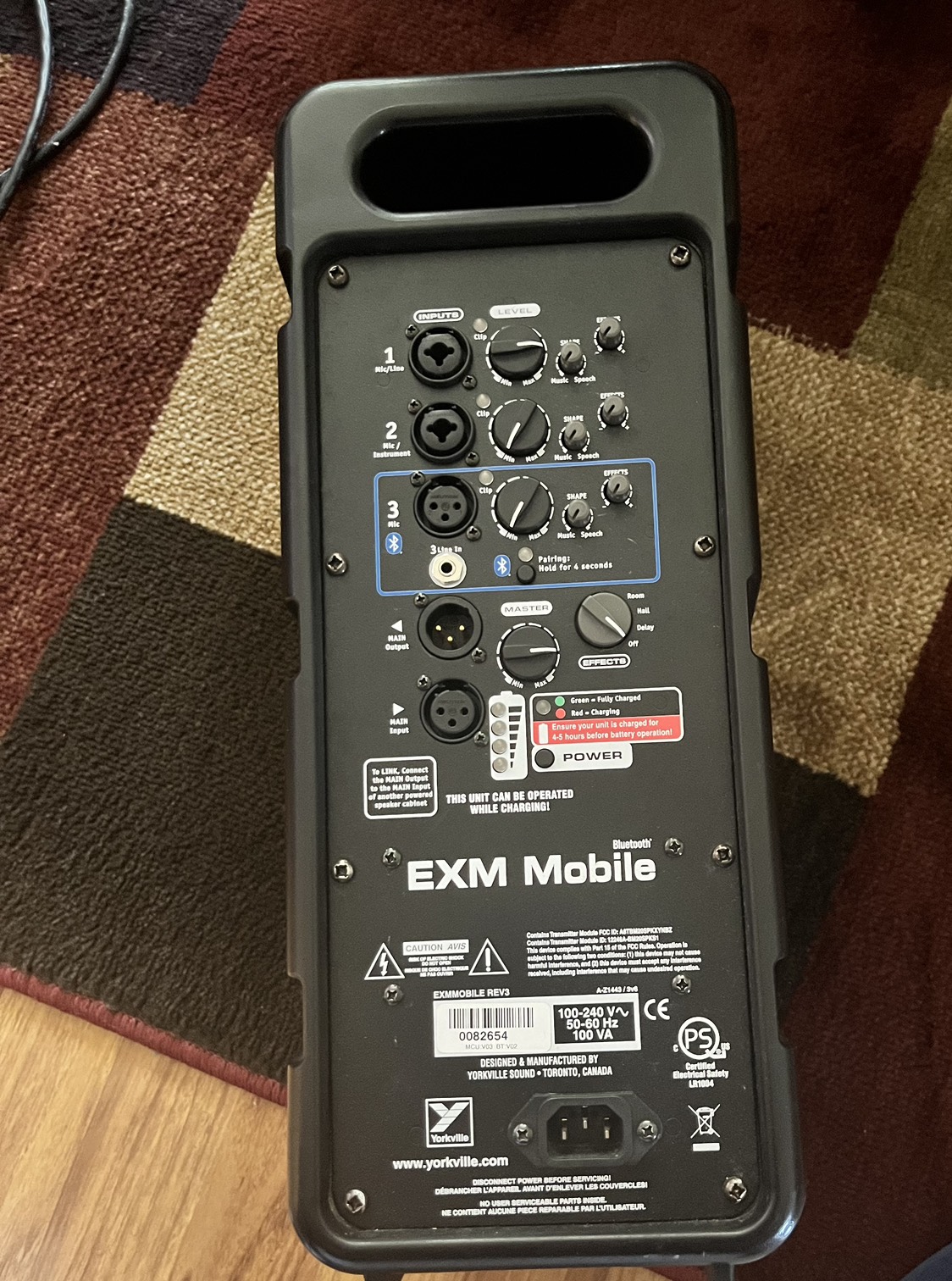 EXM Mobile (Excursion Mini Battery Powered PA) image indicator(2)