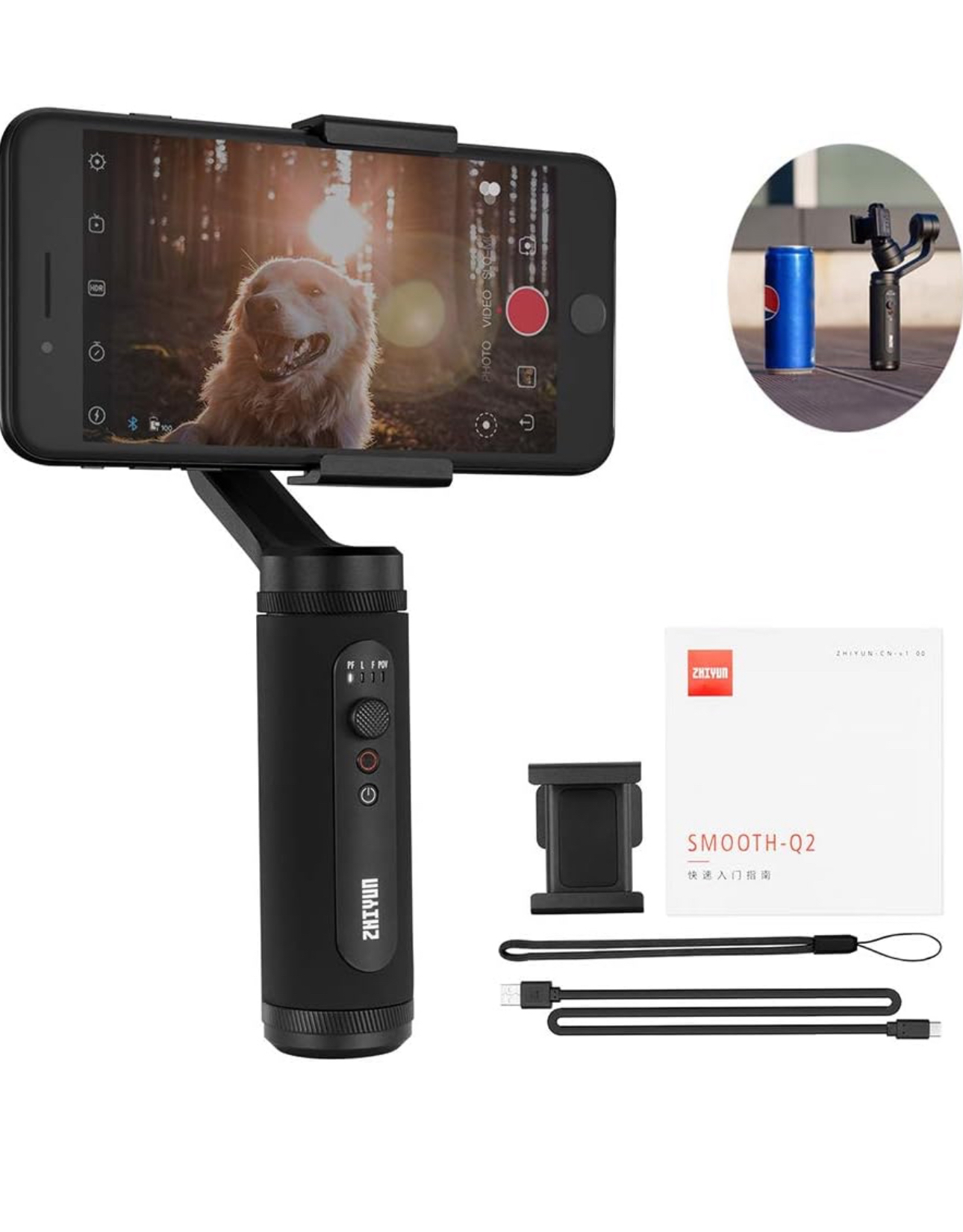 Zhiyun Smooth Q2 3 Axis Handheld Gimbal