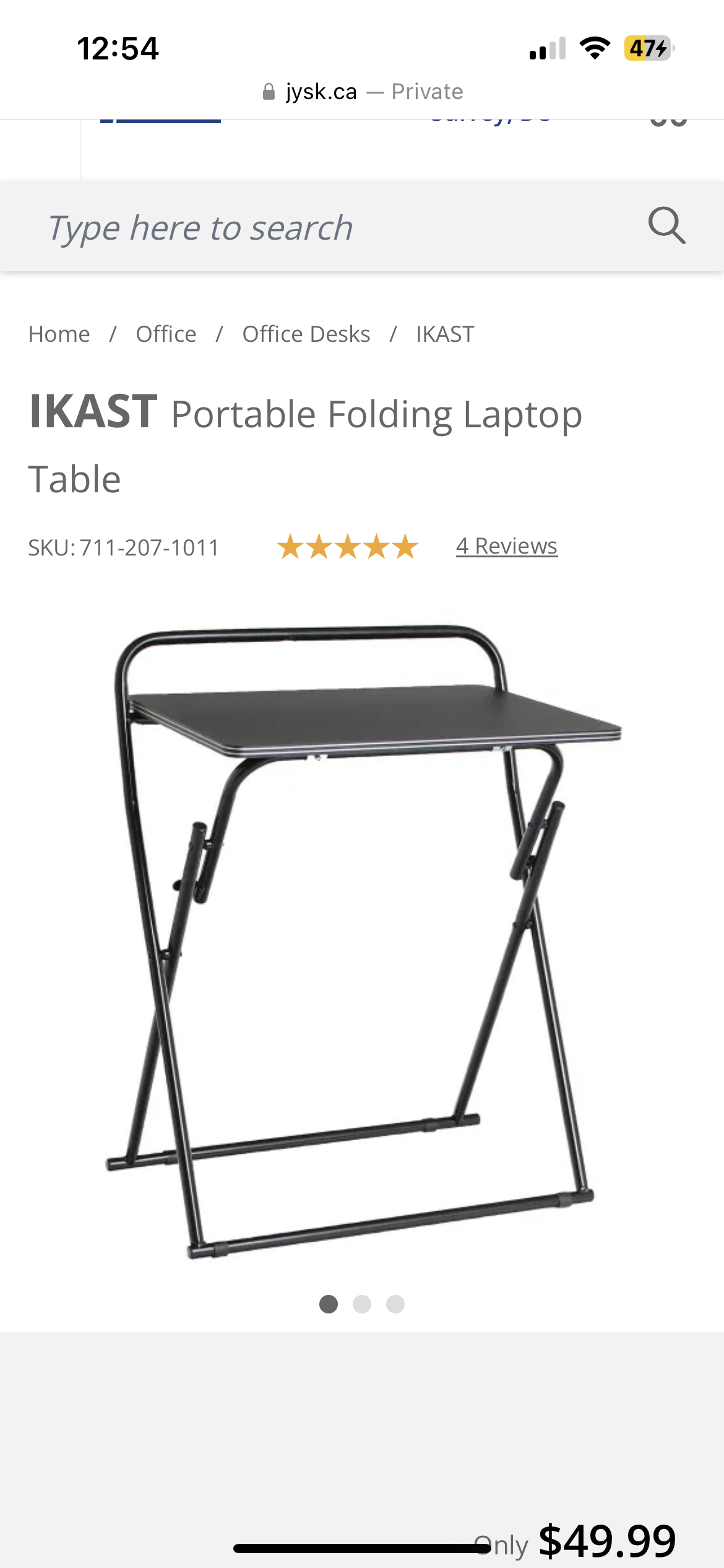 Laptop desk